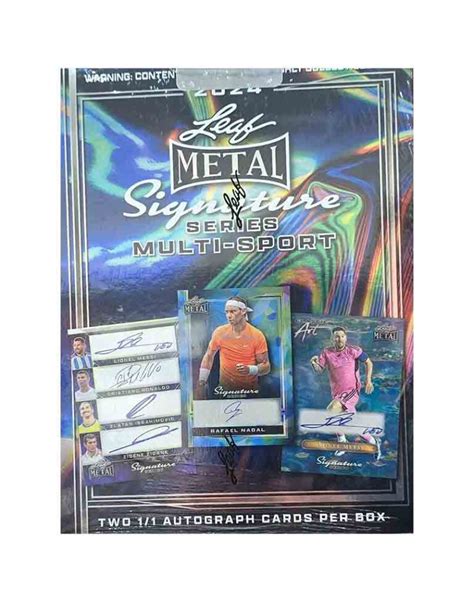 2024 leaf metal signature series multi-sport box|leaf metal signature series 2024.